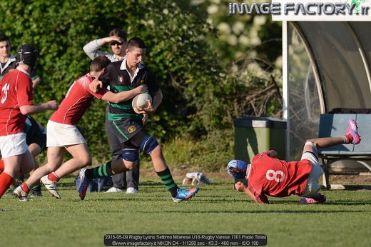 2015-05-09 Rugby Lyons Settimo Milanese U16-Rugby Varese 1701 Paolo Tolasi